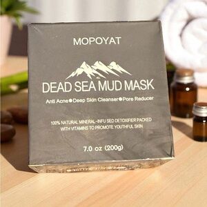 Dead Sea Mud Mask 100% Natural Minerals Reduces Pores